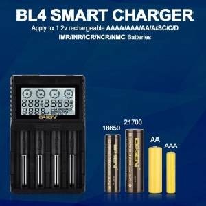 شارژر باتری ویپ بیسن چهارتایی | BASEN BL4 SMART CHARGER